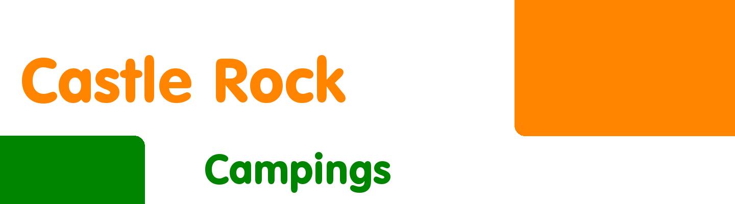 Best campings in Castle Rock - Rating & Reviews